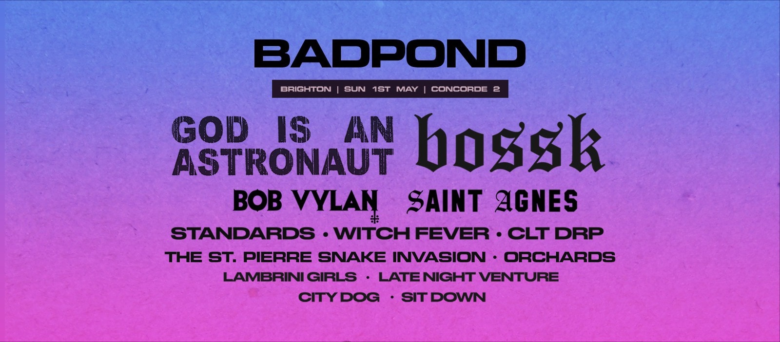 Bad Pond Festival 1st May 2022