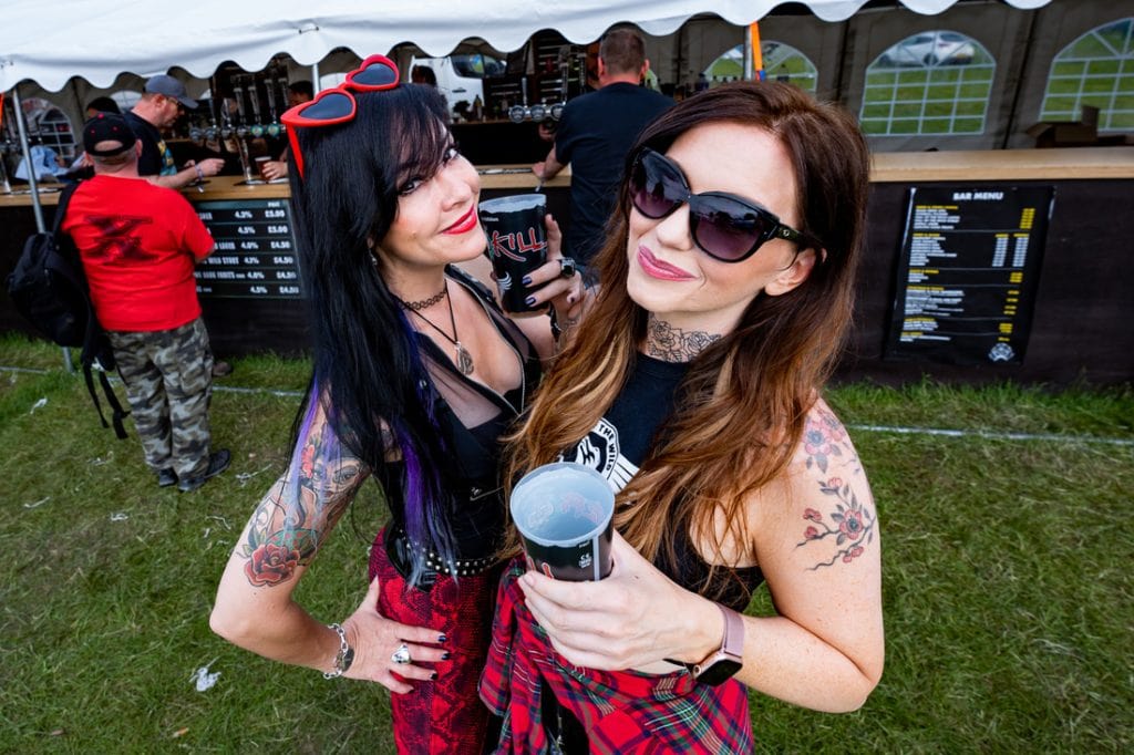 Caz & Tina - The Spin Sisters from MMH Rock Radio - The Call of the Wild Festival 2022