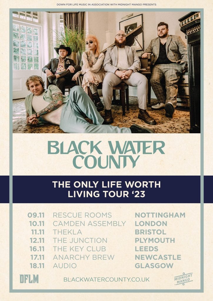 Black Water County - Tour poster