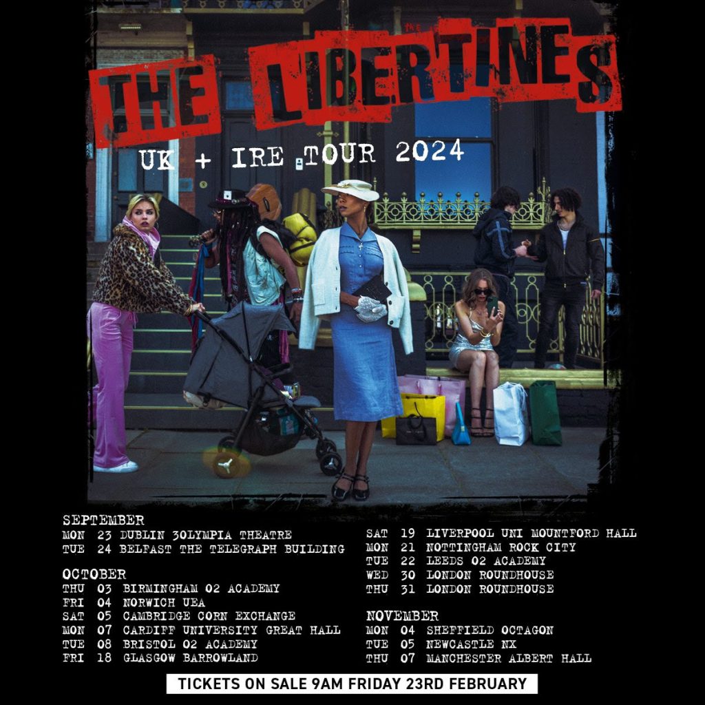 The LIbertines tour dates 2024