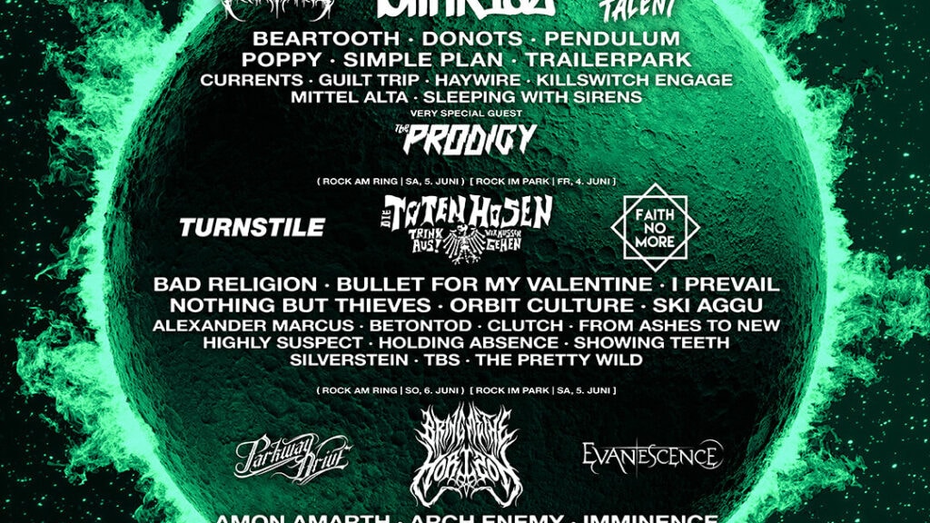 Rock am Ring and Rock im Park 2027 line-up poster