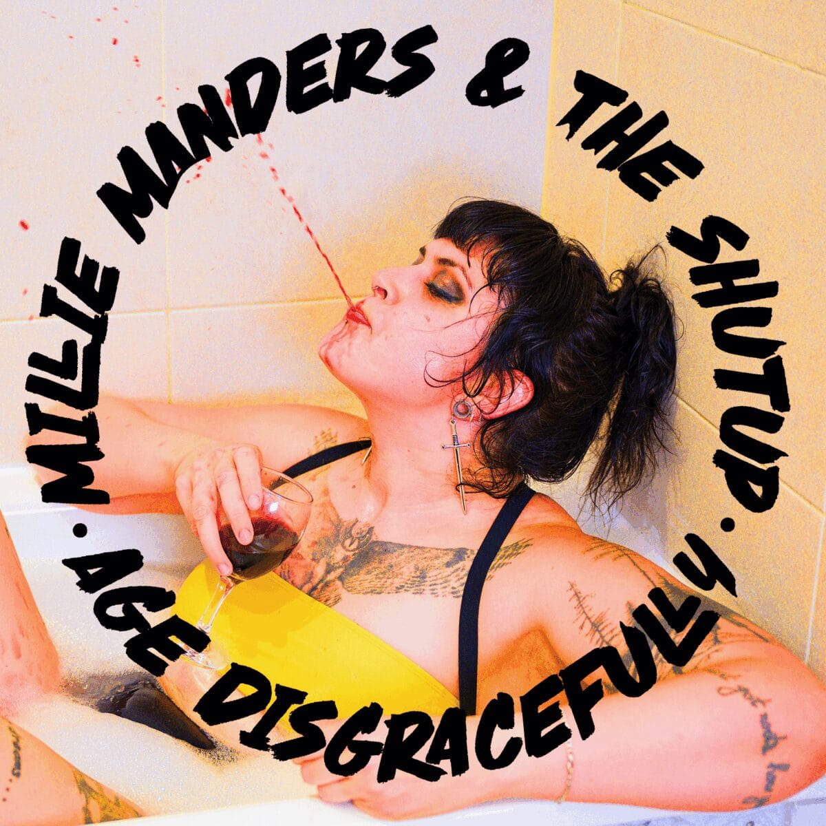 Millie Manders And The Shutup – Age Disgracefully artwork