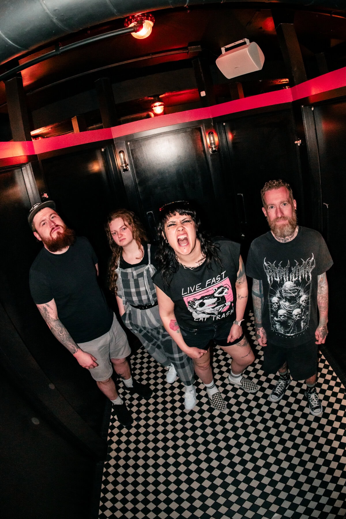 Millie Manders And The Shutup – photo by Suzi Mue