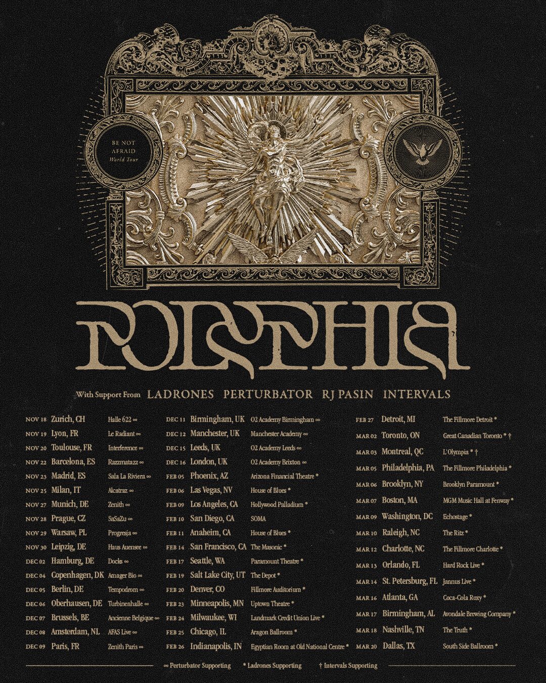 Polyphia World tour poster